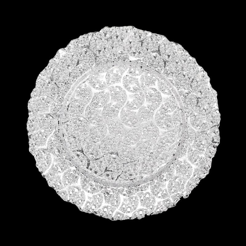 Wholesale Glass Charger Plate PZ-069 - Image 4